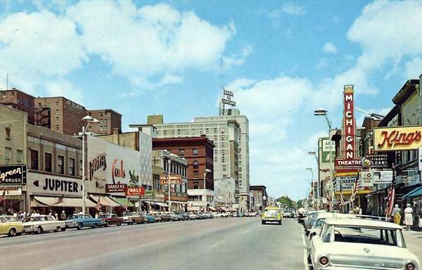Michigan Theatre - Great Color Shot From Postcard (newer photo)